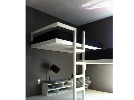 Cool loft bed designs for small houses